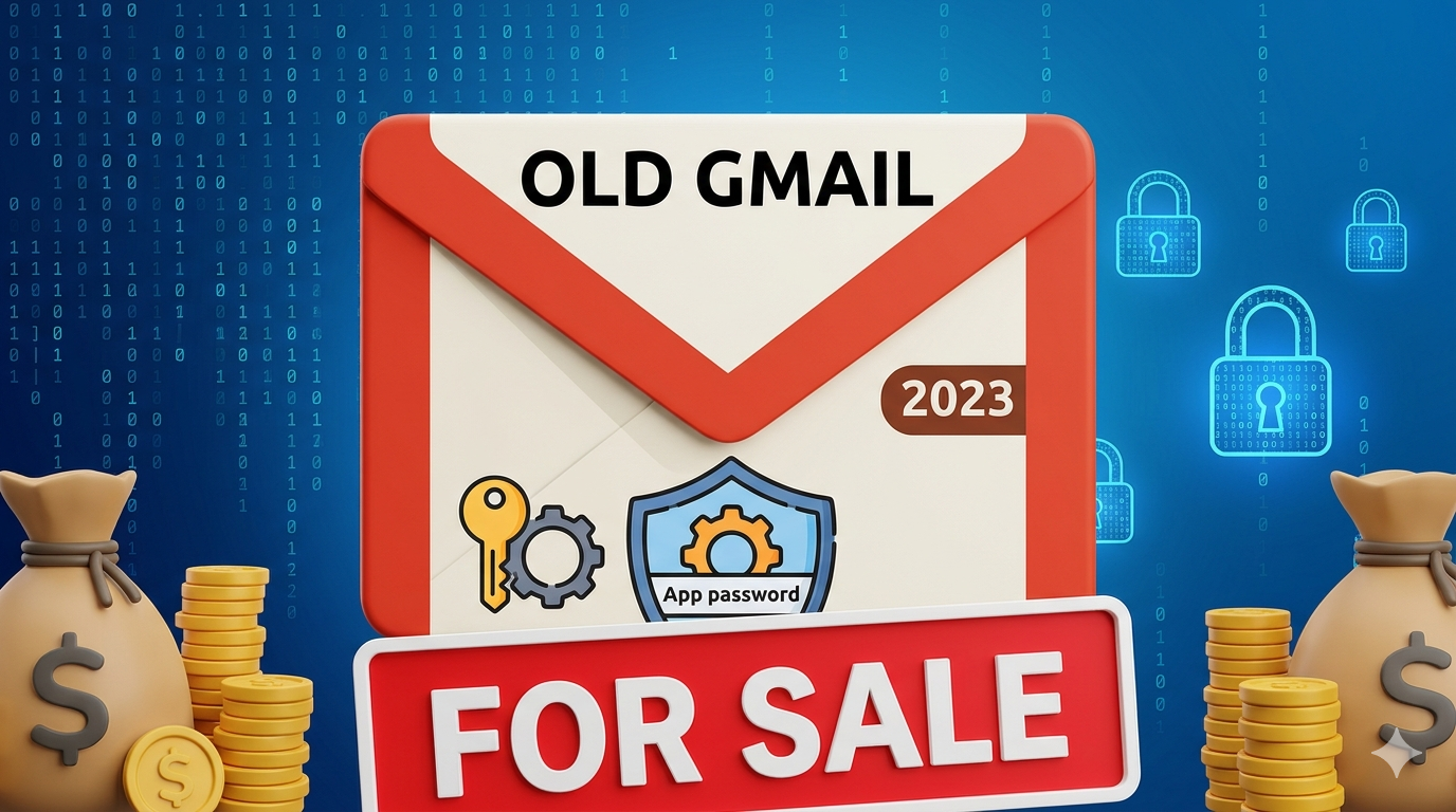 2022+23+24+25  Old Gmail With App password